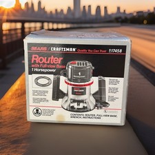 New Sears Craftsman 1 Horsepower Router - 917459 Made In USA New In The Box