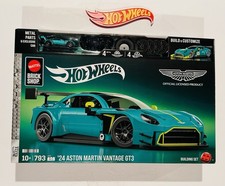 Mattel Brick Shop Hot Wheels Elite Series 24 Aston Martin Vantage Gt3 793 Pcs Mattel Brick Shop Hot Wheels Elite Series 24 Aston Martin Vantage Gt3 793 Pcs