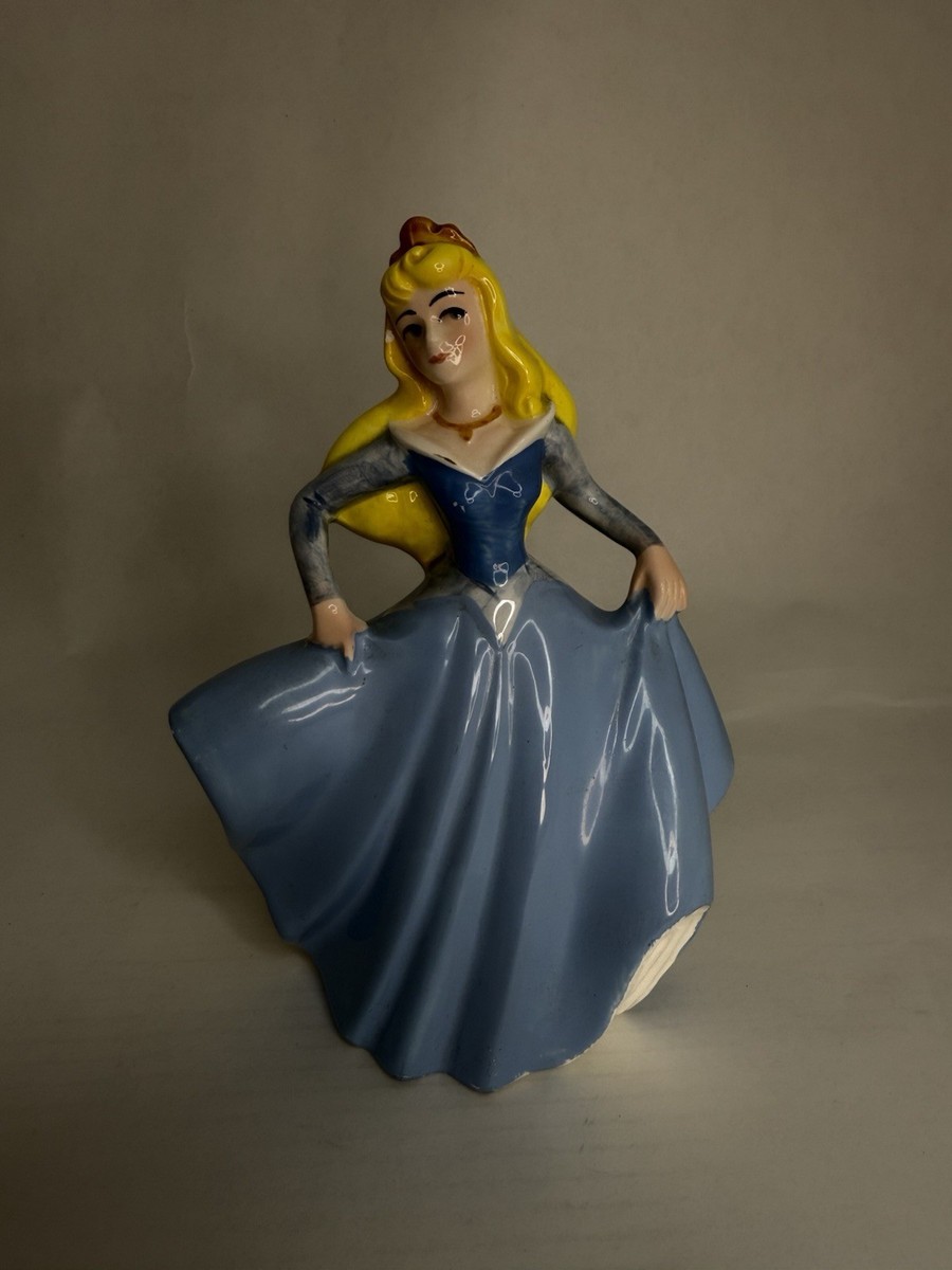 Vintage Sleeping Beauty Figurine Blue Dress 80s/90s Hand Painted Japan  Aurora | eBay