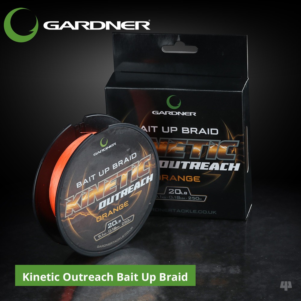 Gardner Tackle Kinetic Outreach Bait Up Spod Braid - Carp Coarse Fishing Line