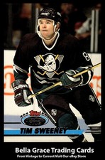 1993-94 Topps Stadium Club Tim Sweeney #473 Anaheim Mighty Ducks NHL Hockey 