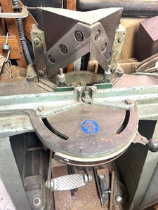 Vintage Rammefabrikken Jyden Wood Slicer Chopper Machine Rammefabrikken