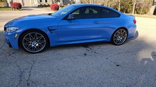 2017 BMW M4 Yas Marine Blue and Black Leather (like new)