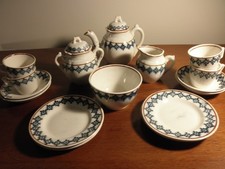 ANTIQUE STAFFORDSHIRE CHILDS TEASET