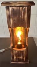 Designer Lampe Holz