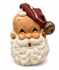 Vintage Styrofoam Santa Claus Wall Decor Foam 16