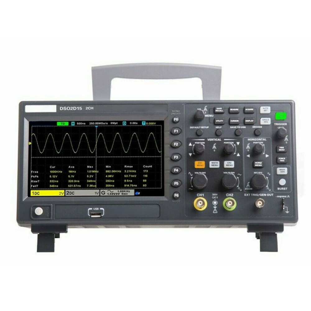 For Hantek 100MHz Digital Storage Oscilloscope (DSO) DSO2D10
