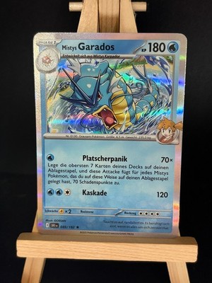 Mistys Garados HOLO 049/182 Pokemon Karte TCG aus dem Set Ewige Rivalen