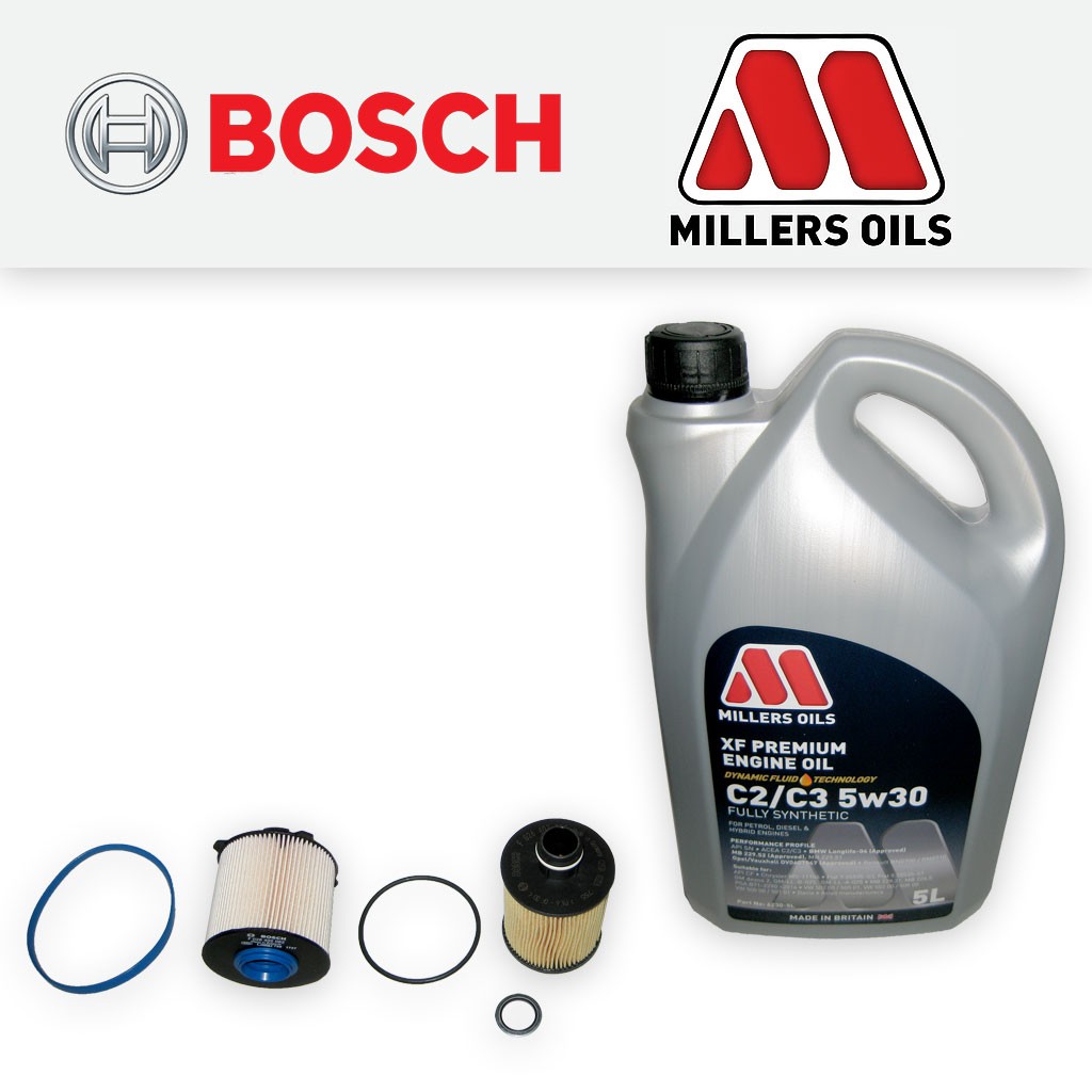 SERVICE KIT for OPEL VAUXHALL INSIGNIA 2.0 CDTI OIL FUEL FILTER +OIL (2008-2017)