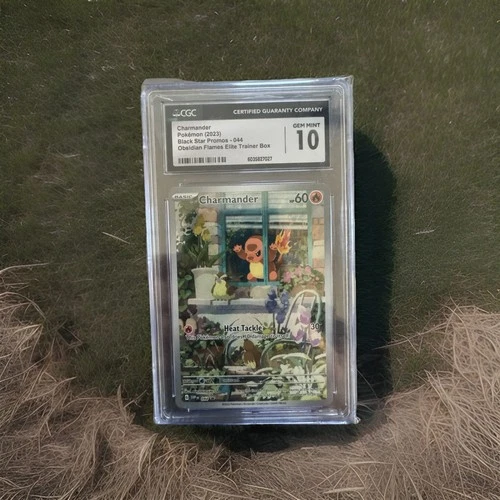 2023 Pokemon Charmander 044 SV Promo Holo CGC 10 Obsidian Flames EN