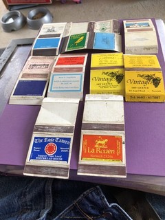 10 sartenes matchbox label norwich interest