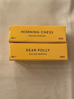 2 Vilhelm Parfumerie Samples, Dear Polly & Morning Chess 2 ml each
