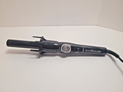 1'' Salontech Instawave Pro Hair Curling Iron Automatic PACI100 Black Spin