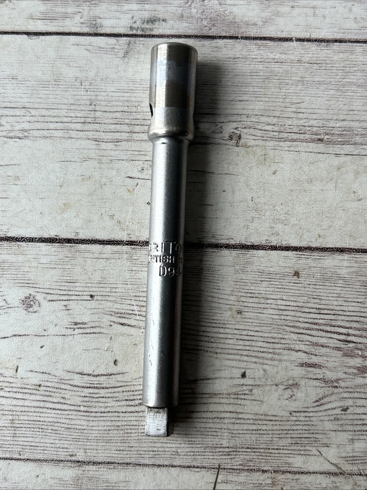 Vintage Britool D94 1/4" Drive 3" (75mm) Extension 4” Total Length - Image 2 of 4