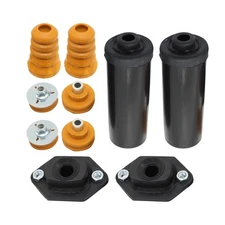 Rear Upper Lower Shock Mounts Grommets & Bump Stops Kit For BMW E90 335i 2006-08
