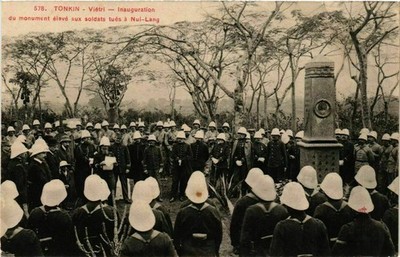 CPA TONKIN - Vietri - Inauguration du Monument VIETNAM INDOCHINA (779168)