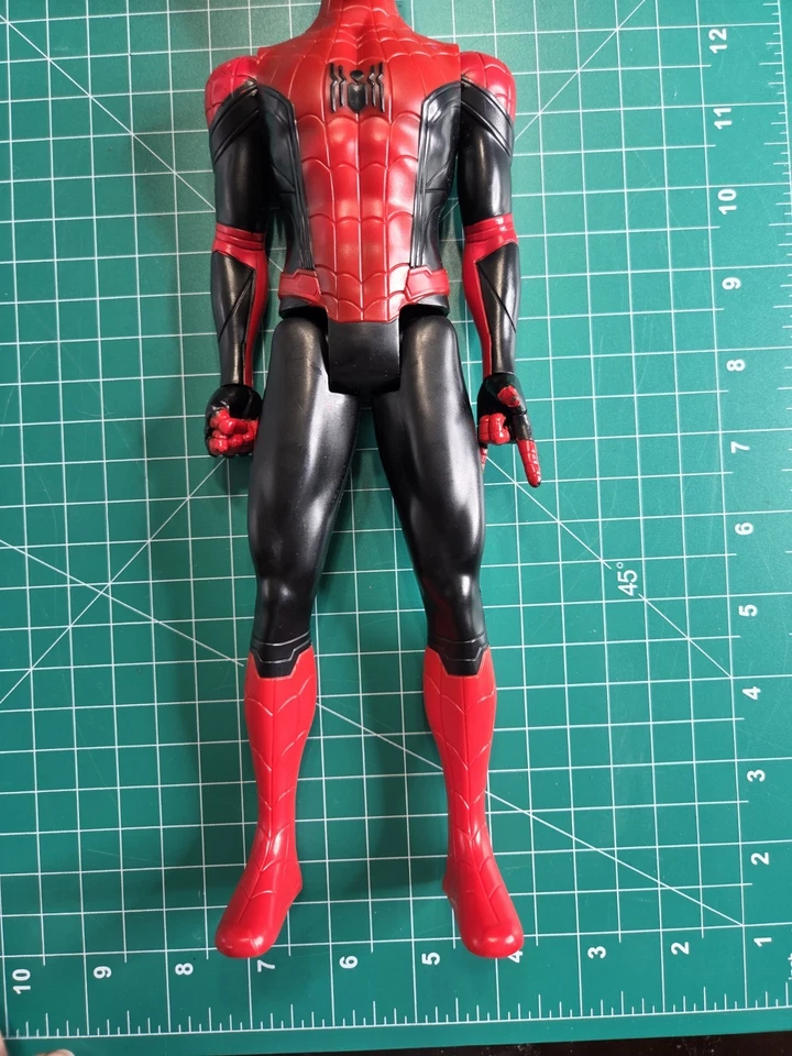 Figura de acción Spider-Man Titan Hero Series Marvel 12 pulgadas Hasbro 2017 Avengers Foto 3 de 4