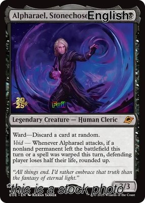 Alpharael, Stonechosen [Foil NM - Prerelease Cards 87]