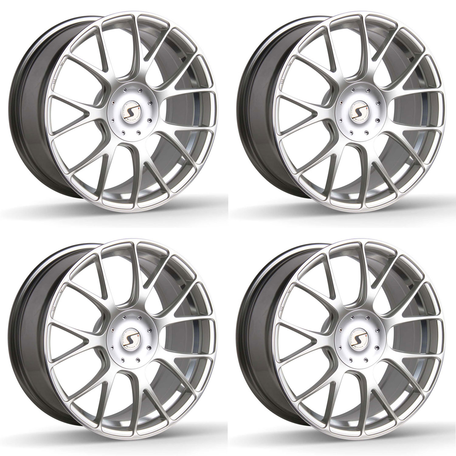 4 Schmidt wheels Gambit 9.5Jx19 ET41 5x114,3 SIL for Ford Mustang MKVI LAE 2015-