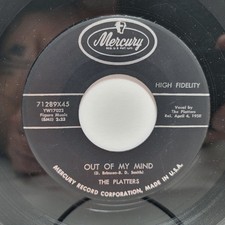 Platters Out Of My Mind / Twilight 7" 45rpm EX Vinyl 60's Record free sleeve