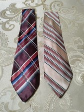 Vintage 1920s-1930s Art Deco Striped Neckties - 217