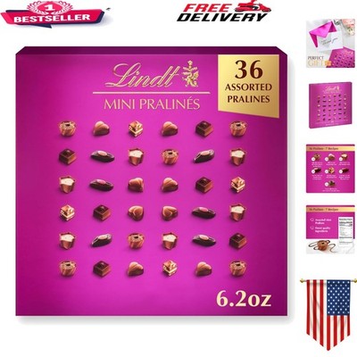 Elegantly Packaged 6.2 oz Gift Box of  Mini Pralines for Any Occasion