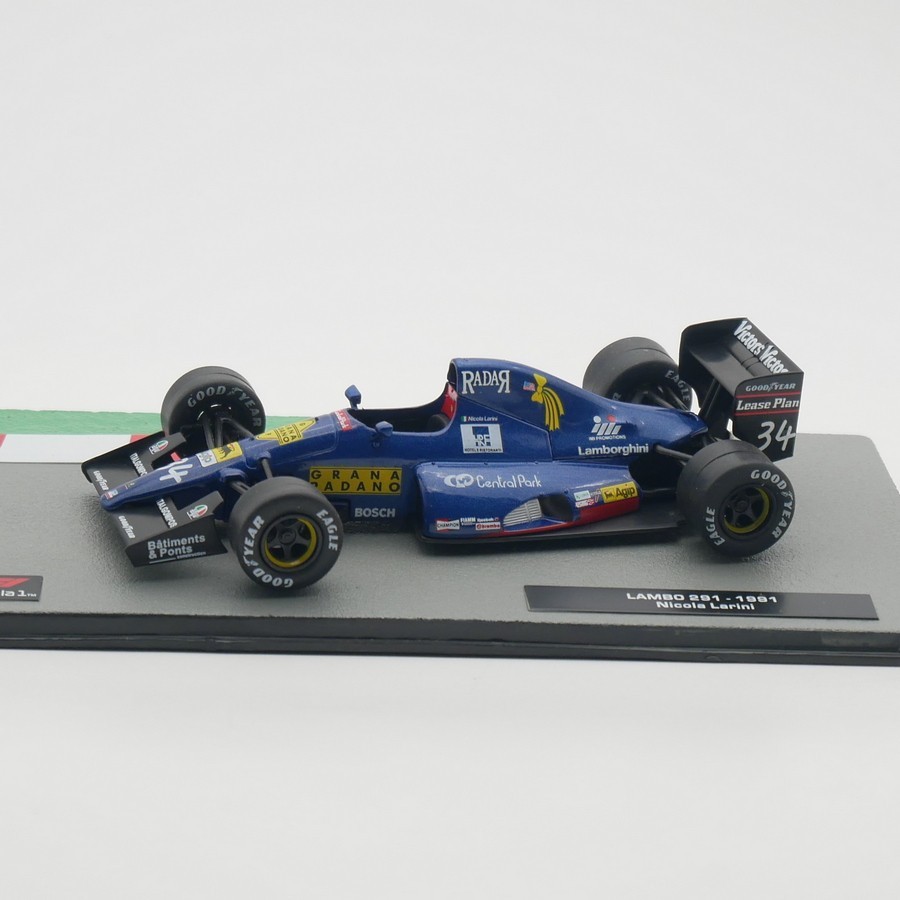 1/43「Ｆ１　モデナ・ランボ（モデナ291）1991アメリカGP」レジンキット 1/43「F1モデナ・ランボ（モデナ291）1991アメリカGP」レジン