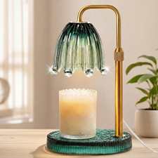Electric Candle Warmer Lamp with Timer, Adjustable Height & Dimmer for Home F..