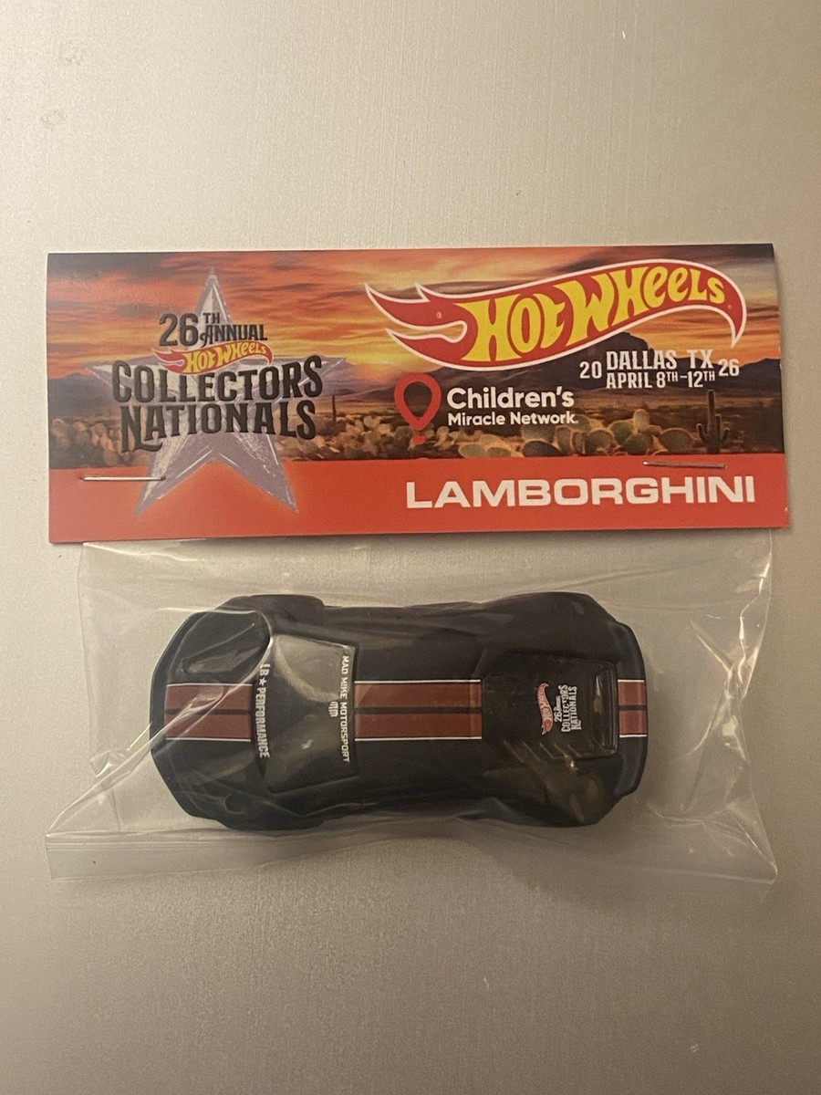 2026 Hot Wheels 26th Nationals Dallas, TX Convention Lamborghini