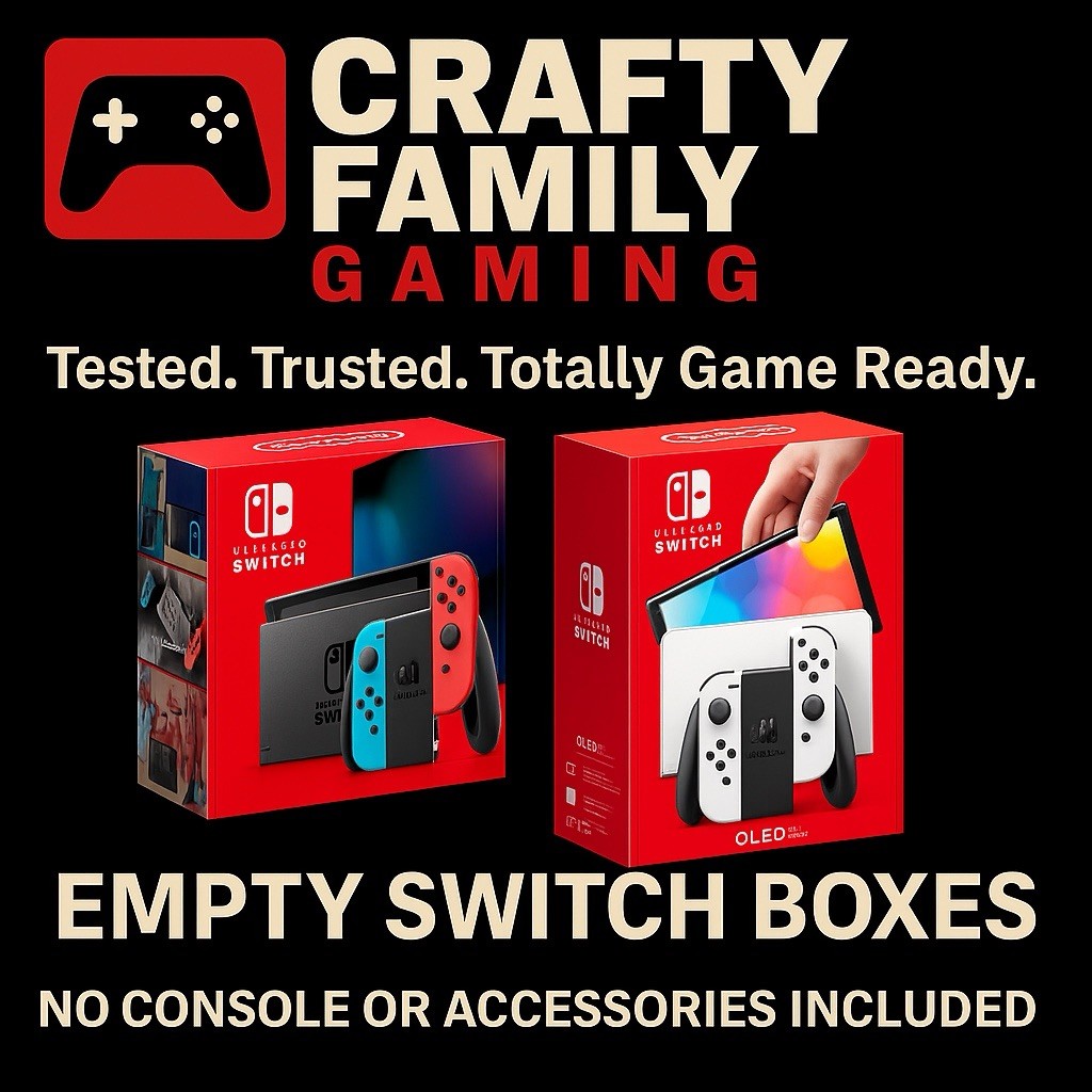 Nintendo Switch Empty Box Only – No Console | HAC-001 V1 V2 OLED