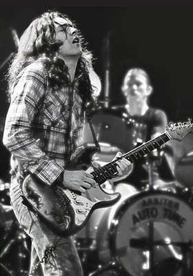 Rory GALLAGHER (bis 1970 The Taste) 1976 - Konvolut 8 Foto`s