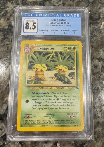 Exeggutor graded CGC 8.5 for sale on eBay