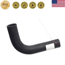 70081 Lower Curved Radiator Hose, Black
