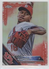 2016 Topps Chrome Red Refractor 1/5 Carlos Martinez #60 0en
