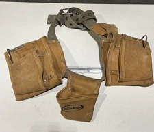 McGuire-Nicholas 11-Pocket Leather Waist Tool Belt / Contractor's Apron