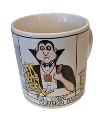 Vintage Baseball Humor Mug The Toscany Collection Japan Coffee Mug Long Overdue 