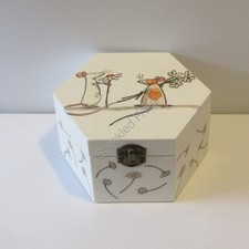Trinket Box. 'A Daisy for Mouse' by Speckled Frogs