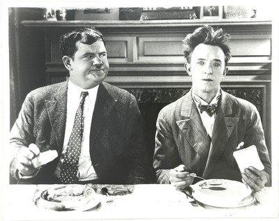 Laurel & Hardy YOU'RE DARN TOOTIN Original 1960s Blackhawk Prints Photo