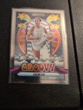 A’ja Wilson 2025 Panini Prizm WNBA Groovy #1 Las Vegas Aces