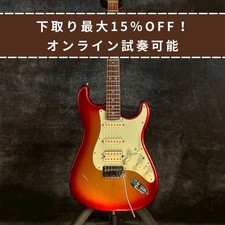 Fender USA American Deluxe Stratocaster Hss Sunset Metallic 2013 Used Electric