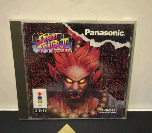 Super Street Fighter 2 II Turbo (Panasonic 3DO, 1994) Jewel Case