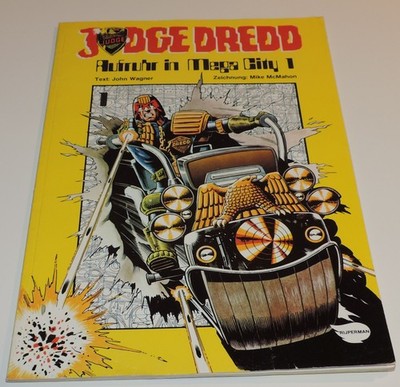 JUDGE DREDD - Aufruhr in Mega City 1 - Wagner / McMahon - RIJPERMAN 1982