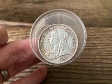 1900 EF Halfcrown - Victoria British Silver 0.925  Coin -Very  Nice(9031)