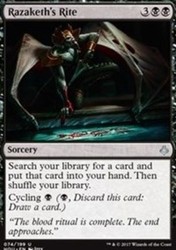 Razaketh's Rite - Hour of Devastation #74 Uncommon