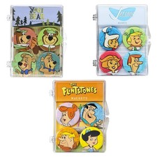 Hana Barbera Fridge D cor Gift Set: Flintstones, Jetsons  Yogi Bear