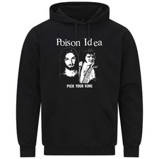 Poison Idea Pick Your King Elvis Jesus Punk Music Gift Sweatshirt Hoodie 618