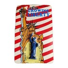 Rare Vintage Growing Liberty Statue Of Liberty Novelty Toy Hard To Find Blue USA — photo 1