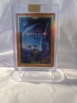 2025 Pixar Gold Wall Art Wall -E Orange  3/25  Get It While You Can 