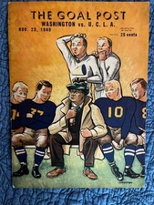 1940&rdquo;JACKIE ROBINSON&rdquo; Washington vs U.C.L.A. Football Program/Hall of Fame Star!