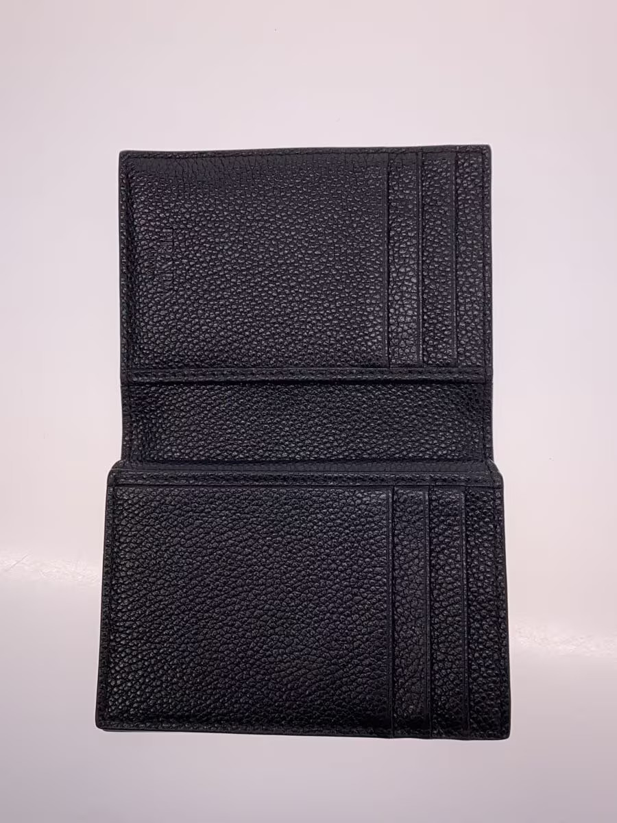 PRADA Business Card Holder, Card Case, Leather, Black, Plain, Men's, 2MC069 thumbnail 4